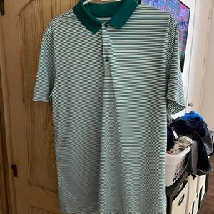 Nike golf shirt.